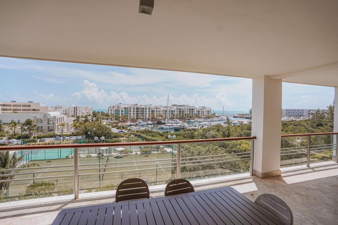 La Amada Condo With Marina View Канкун Экстерьер фото