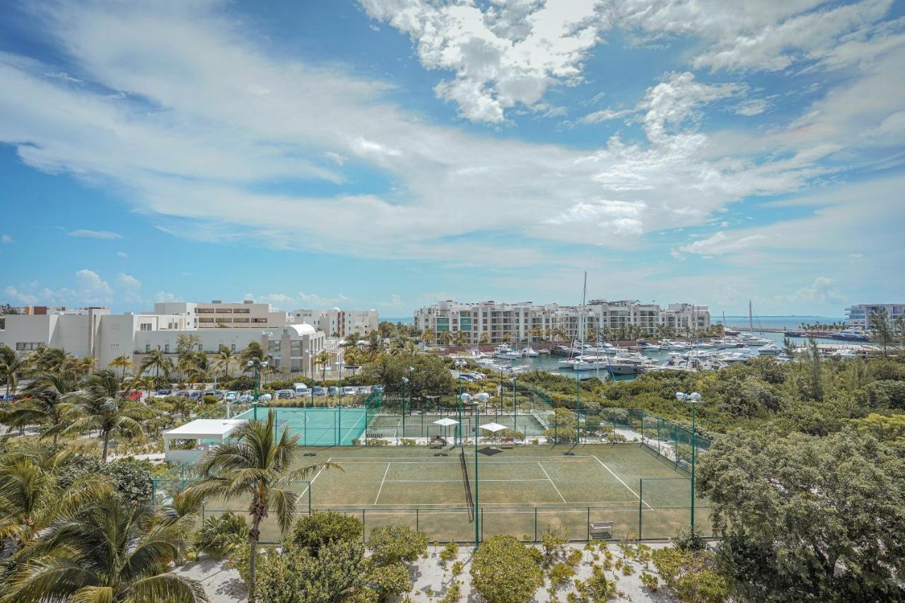 La Amada Condo With Marina View Канкун Экстерьер фото