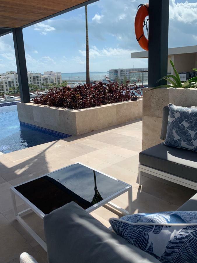 La Amada Condo With Marina View Канкун Экстерьер фото